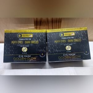 New DERMORA Golden Glow Under Eye Patches/Dark Circles And Puffy Eyes/ 40pads